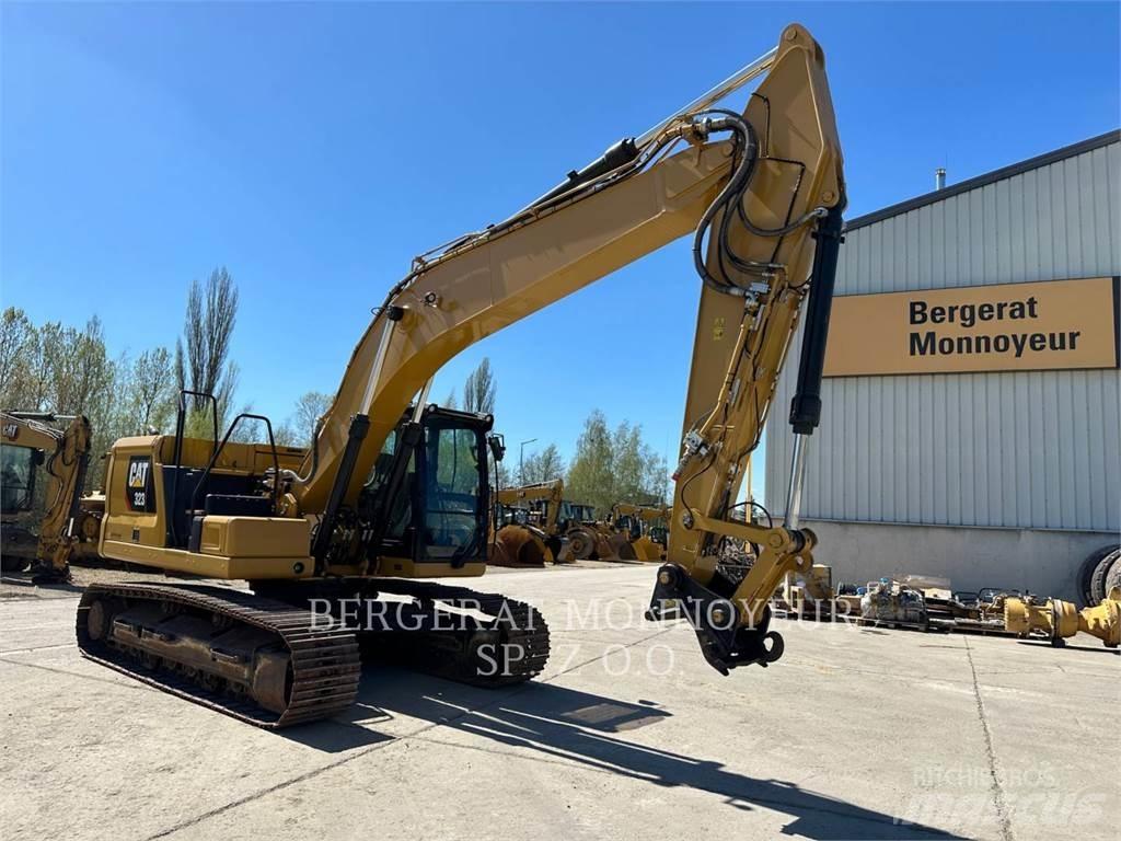 CAT 323 Kāpurķēžu ekskavatori