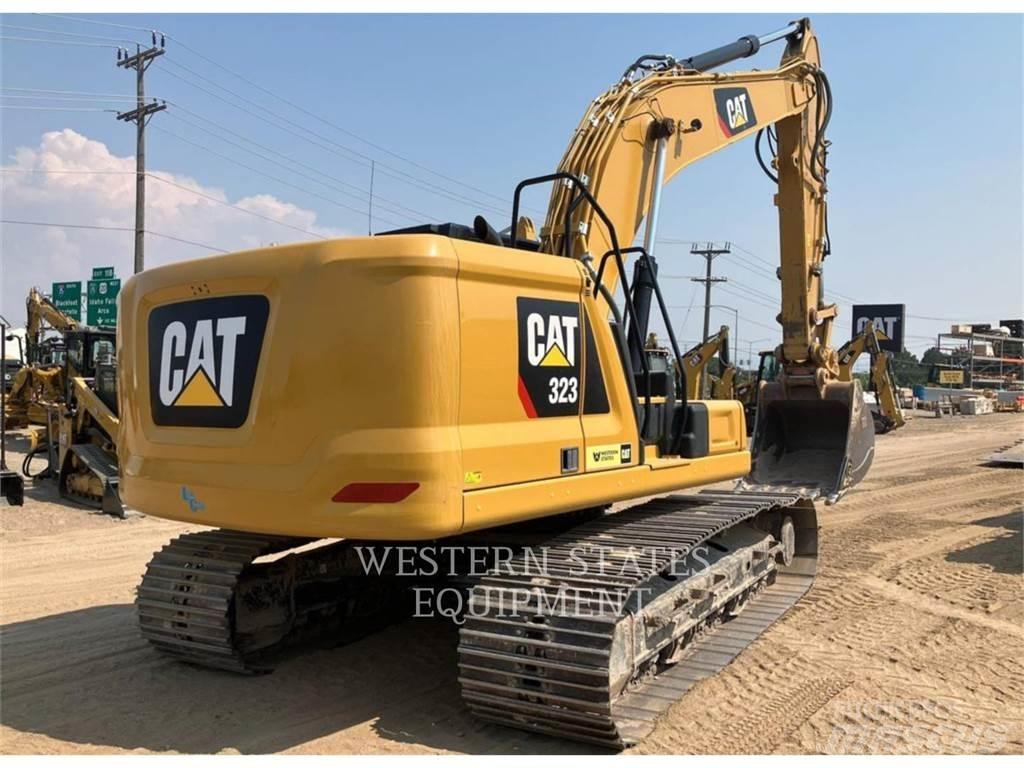 CAT 323 Kāpurķēžu ekskavatori