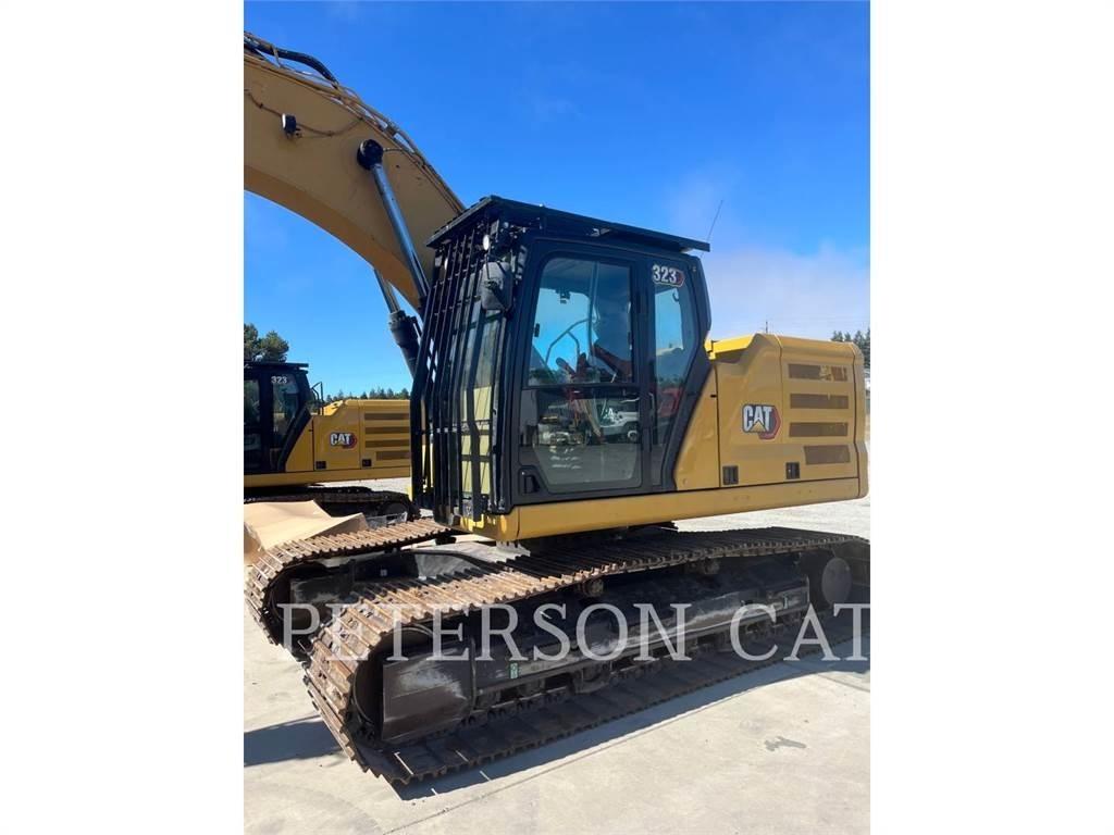 CAT 323 Kāpurķēžu ekskavatori