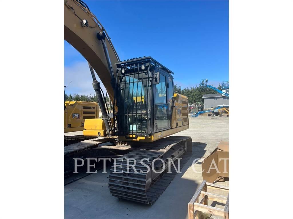 CAT 323 Kāpurķēžu ekskavatori