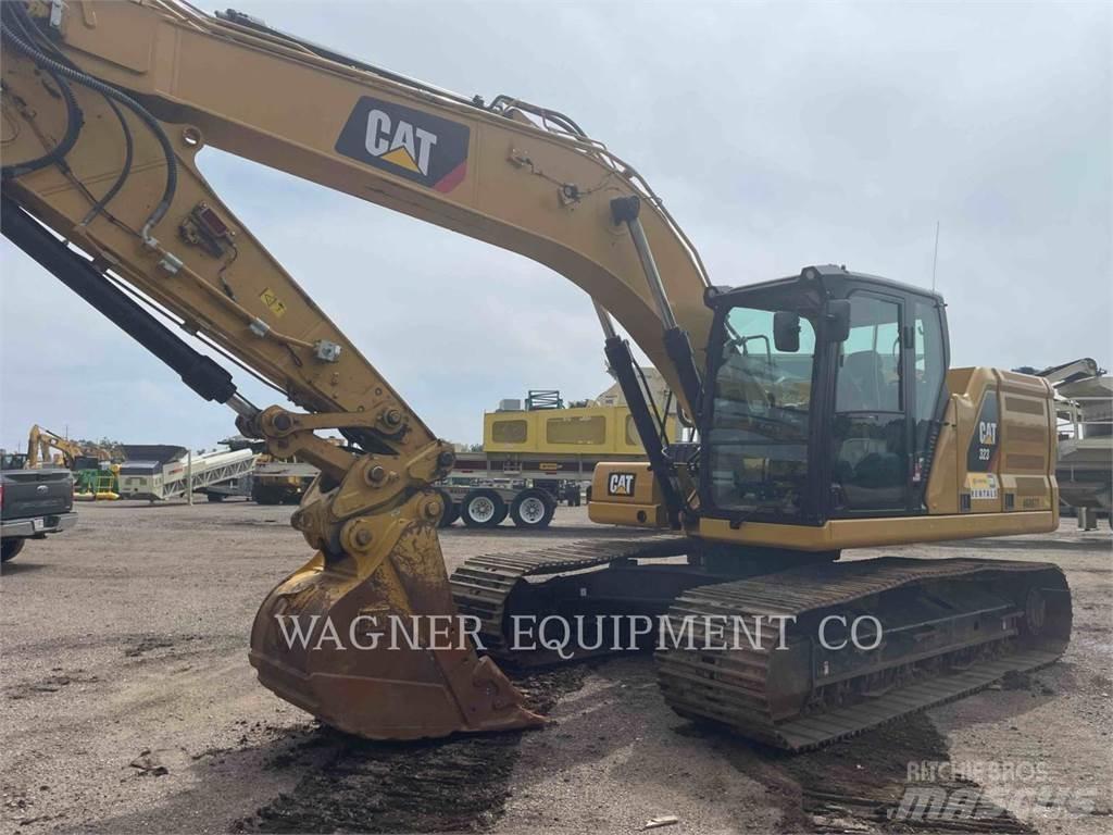 CAT 323 Kāpurķēžu ekskavatori