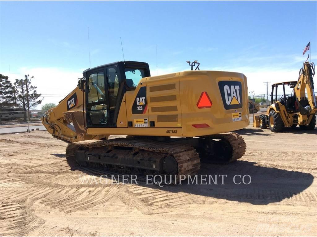 CAT 323 Kāpurķēžu ekskavatori