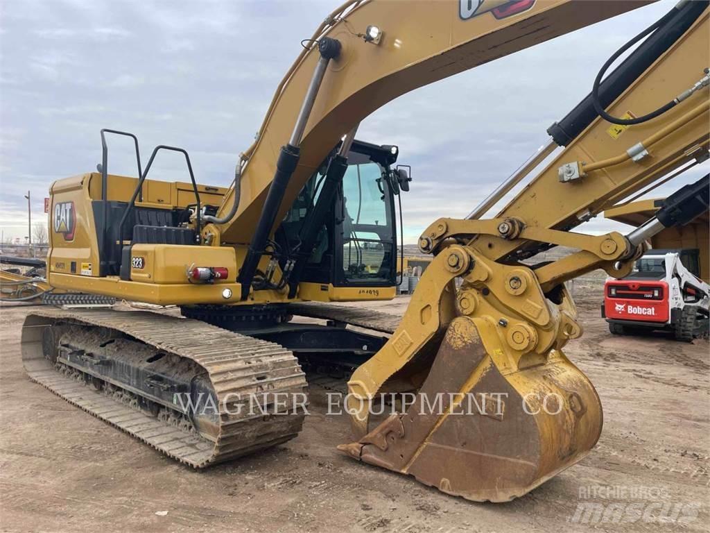 CAT 323 Kāpurķēžu ekskavatori