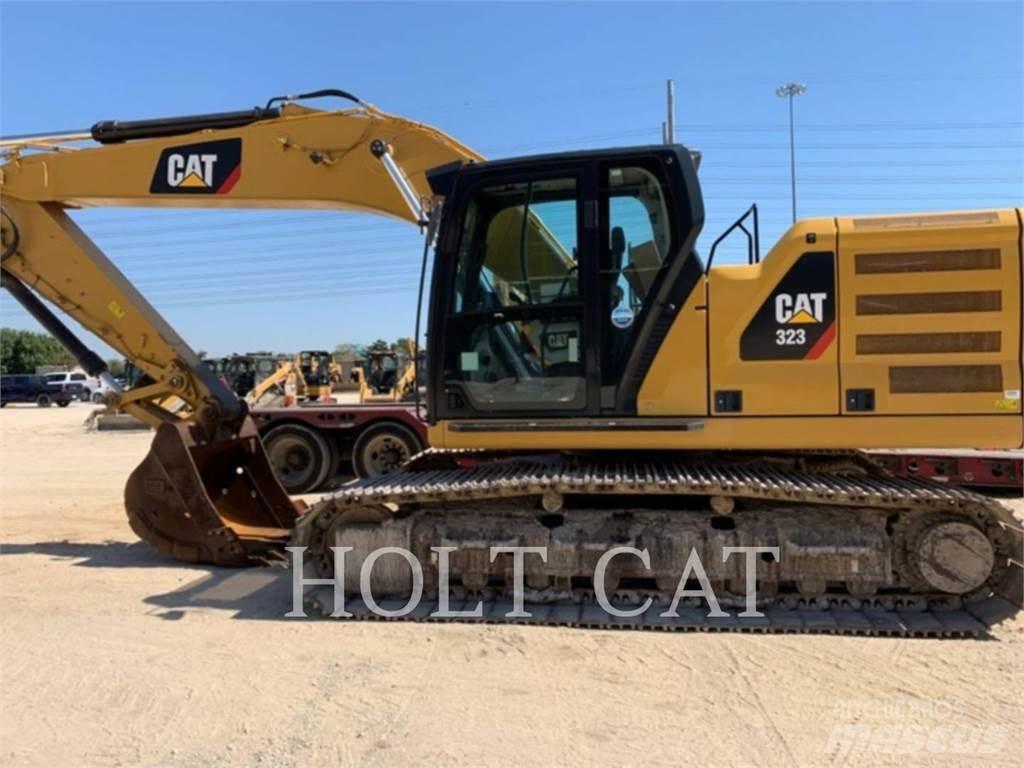 CAT 323 Kāpurķēžu ekskavatori