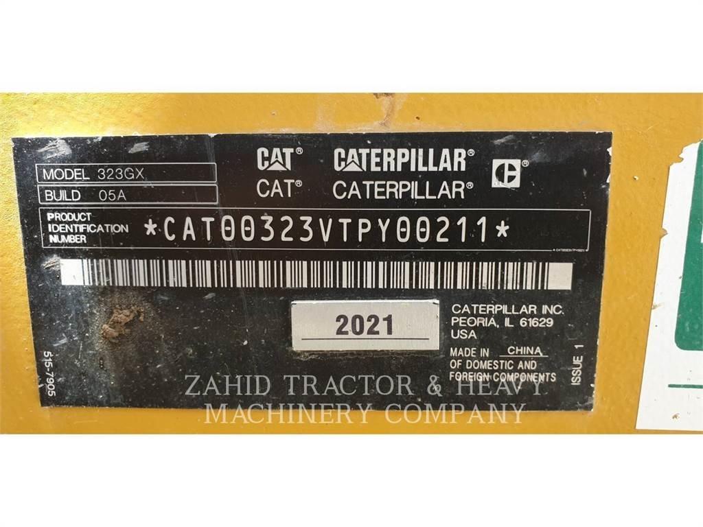 CAT 323-05GX Kāpurķēžu ekskavatori