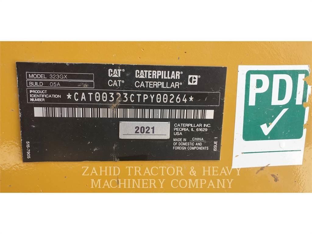 CAT 323-05GX Kāpurķēžu ekskavatori