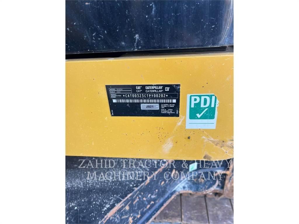 CAT 323-05GX Kāpurķēžu ekskavatori