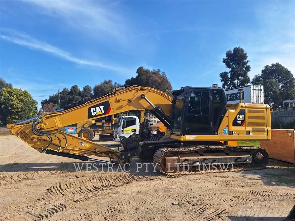 CAT 323-07 Kāpurķēžu ekskavatori