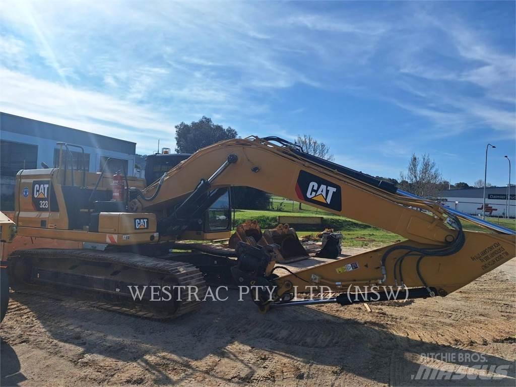 CAT 323-07 Kāpurķēžu ekskavatori
