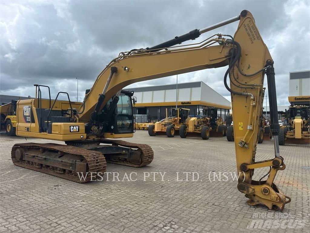 CAT 323-07 Kāpurķēžu ekskavatori