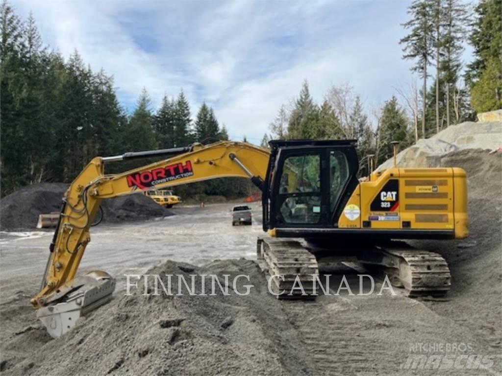 CAT 323-07 Kāpurķēžu ekskavatori