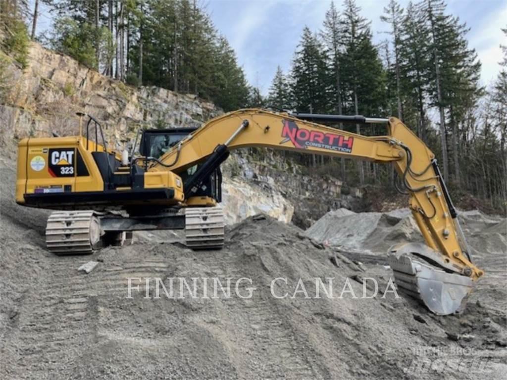 CAT 323-07 Kāpurķēžu ekskavatori