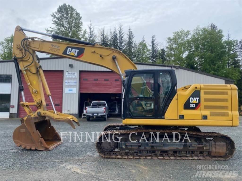 CAT 323-07 Kāpurķēžu ekskavatori