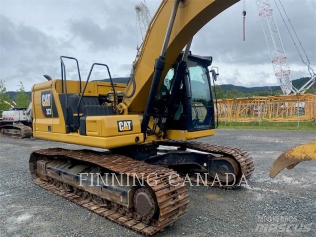 CAT 323-07 Kāpurķēžu ekskavatori