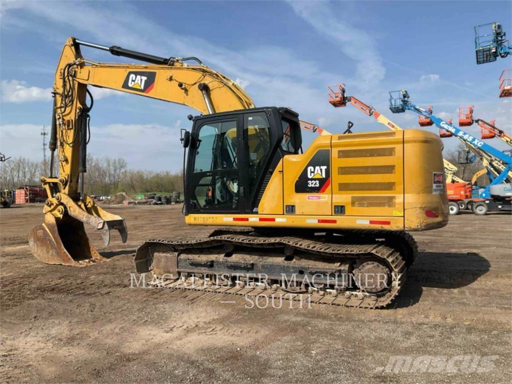 CAT 323-07 Kāpurķēžu ekskavatori