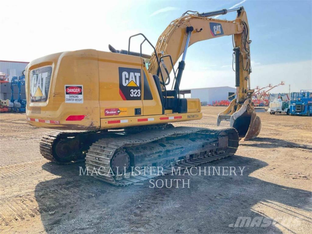 CAT 323-07 Kāpurķēžu ekskavatori