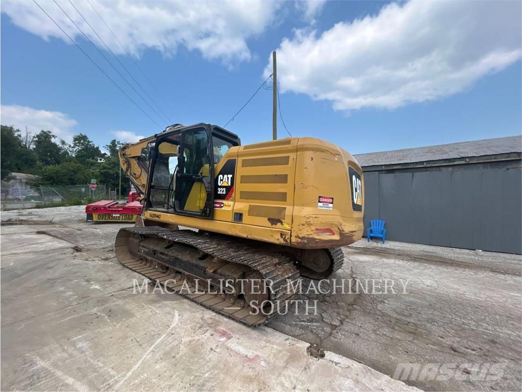 CAT 323-07 Kāpurķēžu ekskavatori