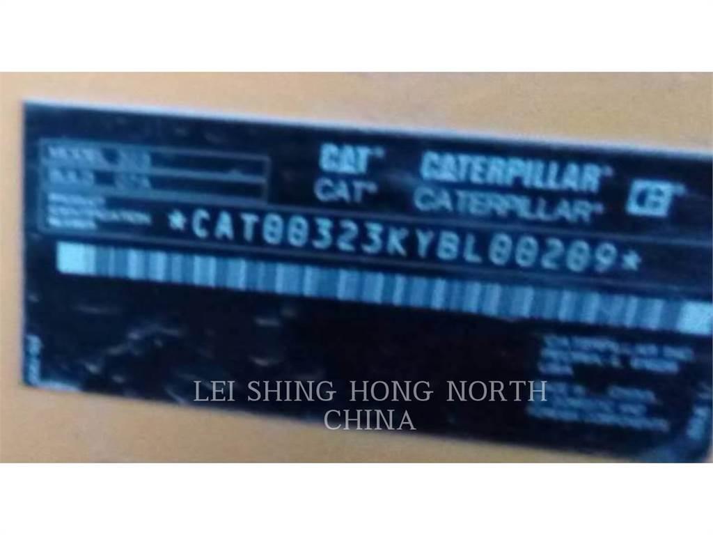 CAT 323-07 Kāpurķēžu ekskavatori