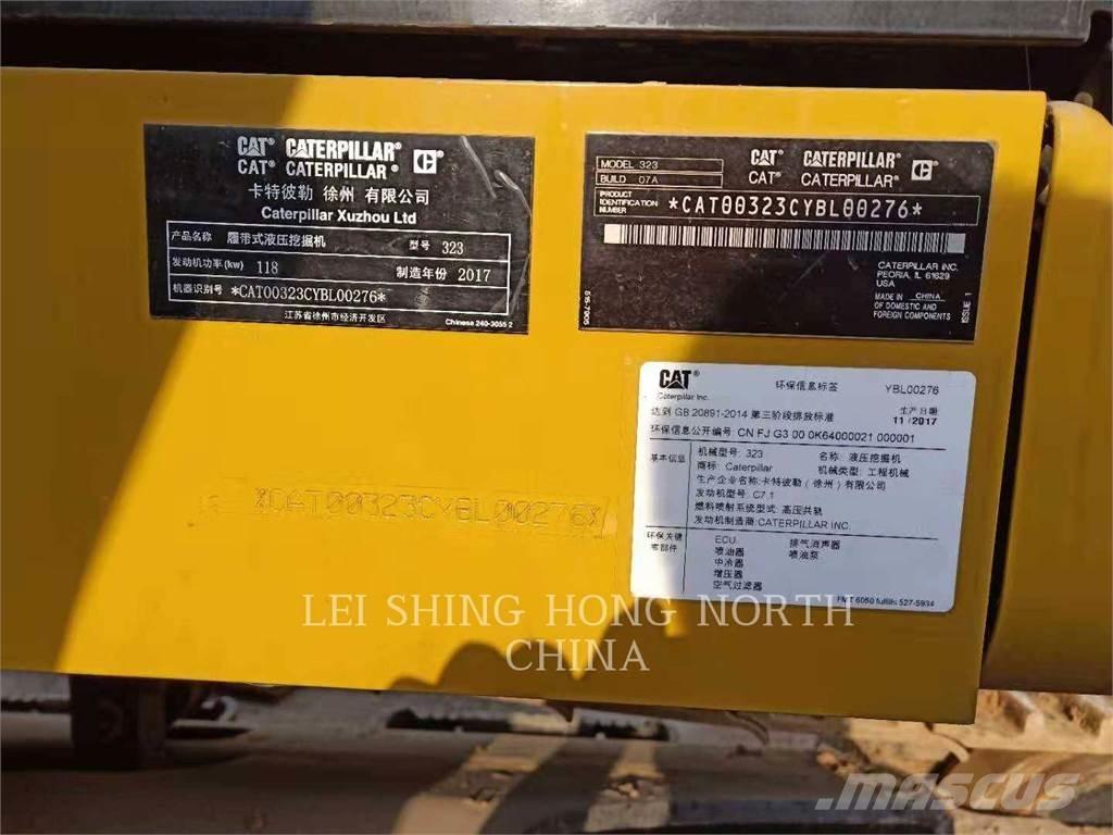 CAT 323-07 Kāpurķēžu ekskavatori