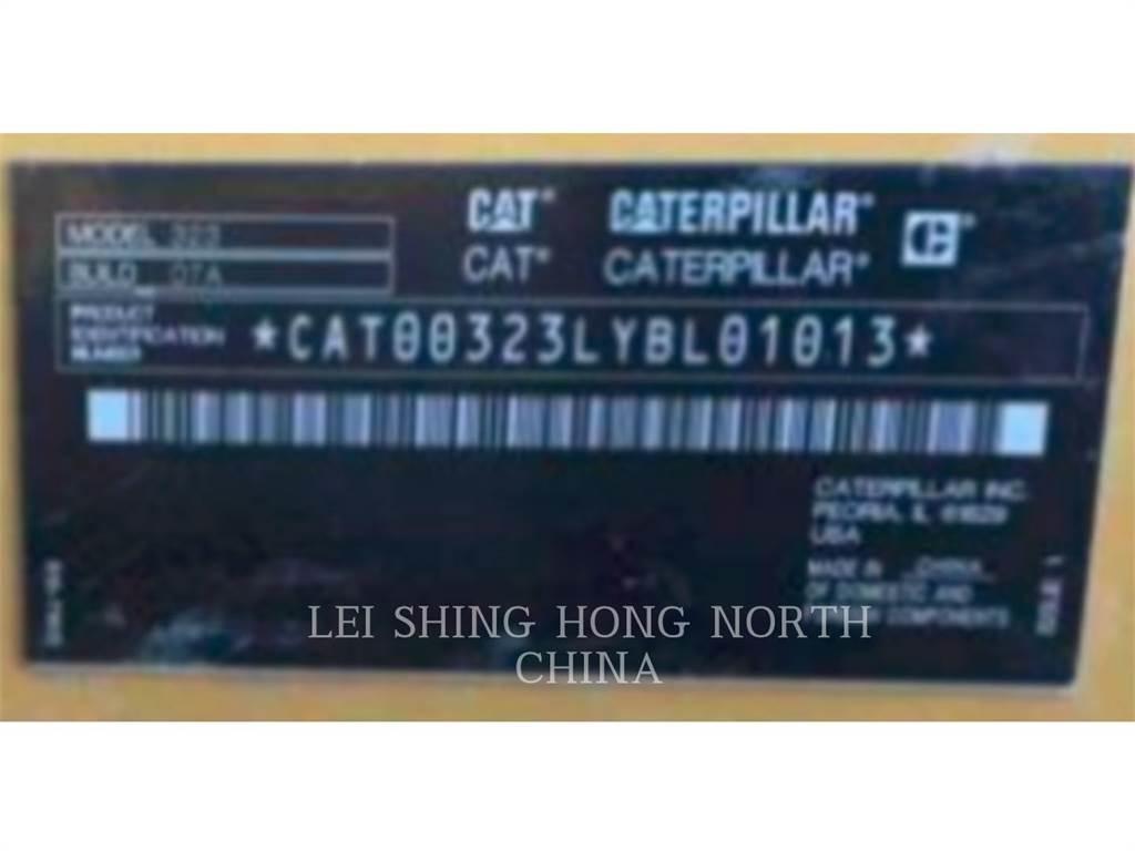 CAT 323-07 Kāpurķēžu ekskavatori