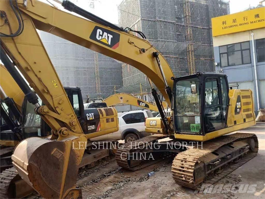 CAT 323-07 Kāpurķēžu ekskavatori