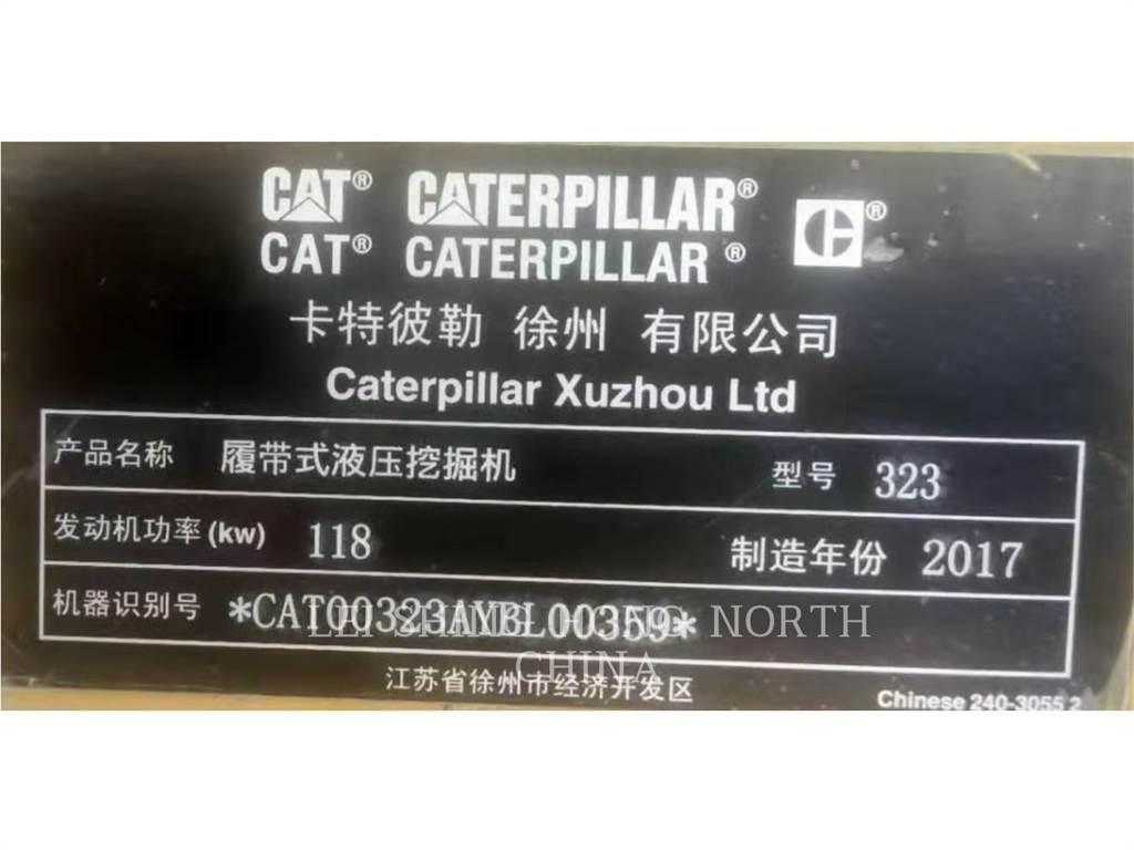CAT 323-07 Kāpurķēžu ekskavatori