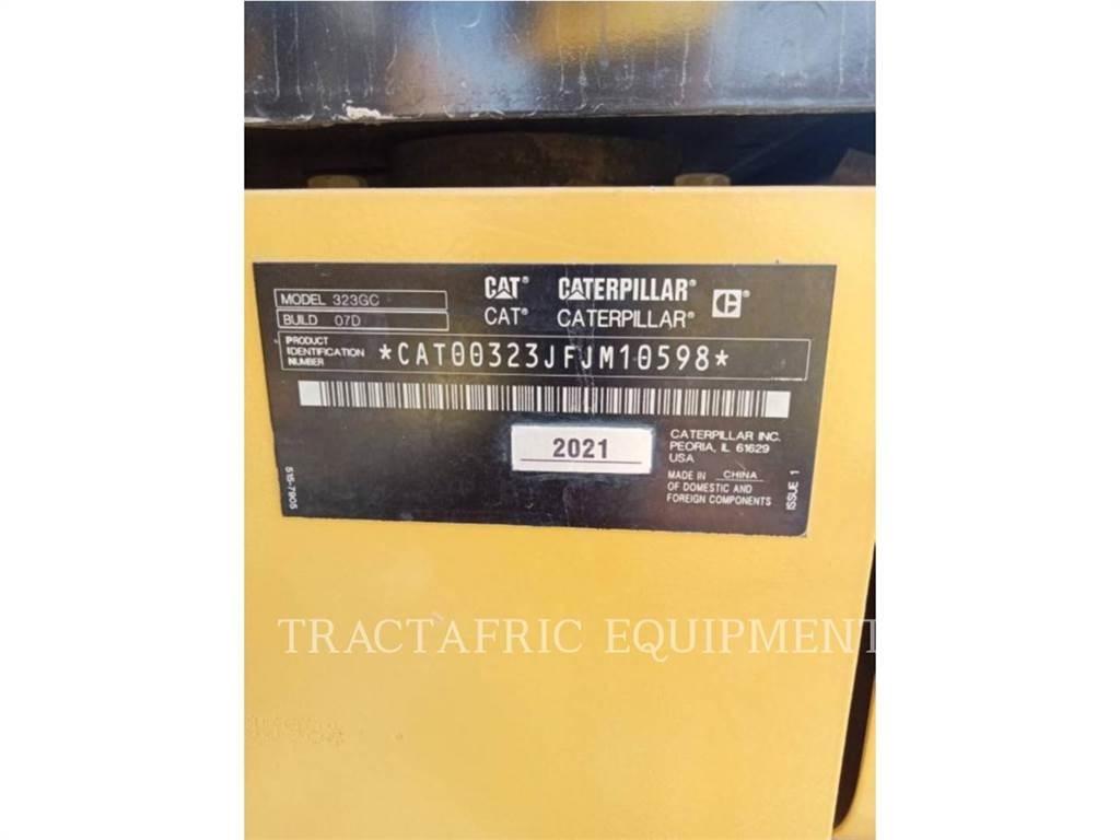 CAT 323-07GC Kāpurķēžu ekskavatori