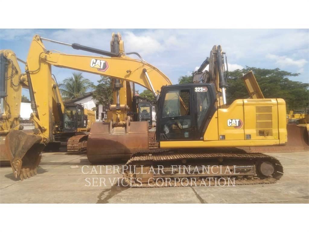 CAT 323-07GC Kāpurķēžu ekskavatori