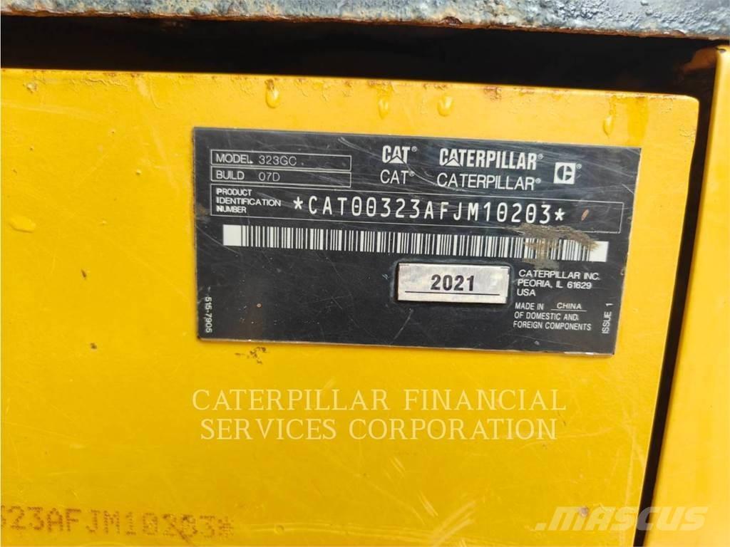 CAT 323-07GC Kāpurķēžu ekskavatori