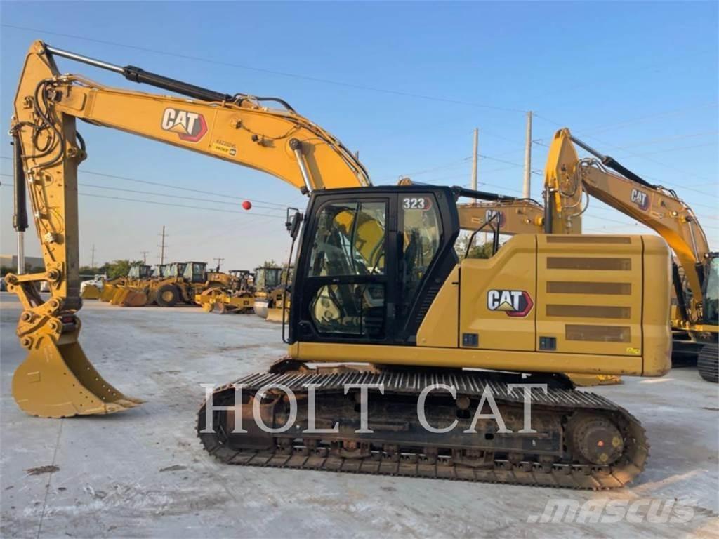 CAT 323 TC Kāpurķēžu ekskavatori