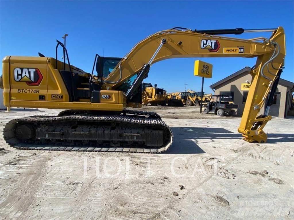 CAT 323 TC Kāpurķēžu ekskavatori