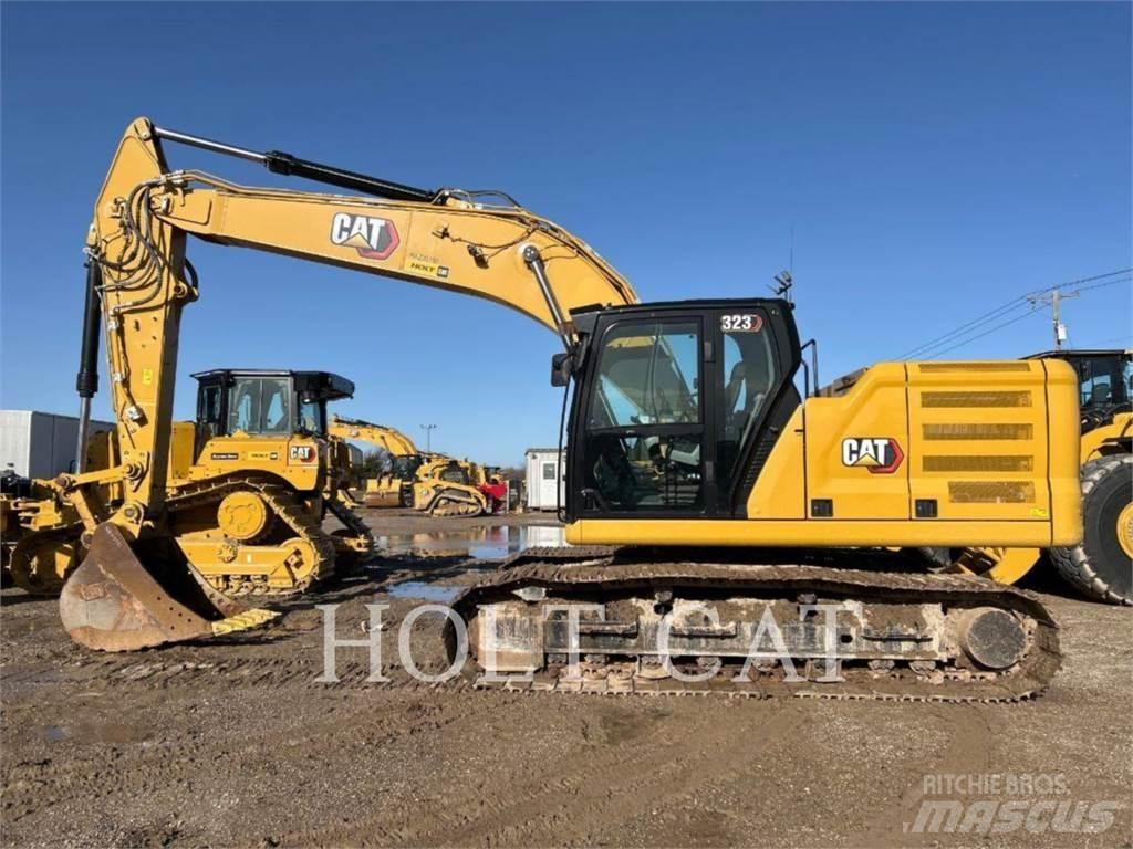 CAT 323 TC Kāpurķēžu ekskavatori