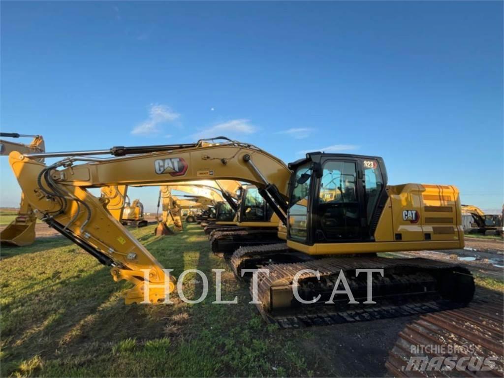 CAT 323 TC Kāpurķēžu ekskavatori