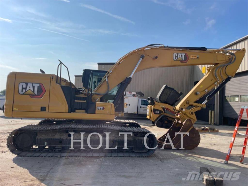 CAT 323 TC Kāpurķēžu ekskavatori