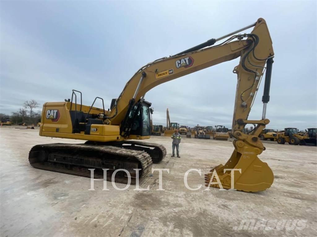 CAT 323 TC3 Kāpurķēžu ekskavatori