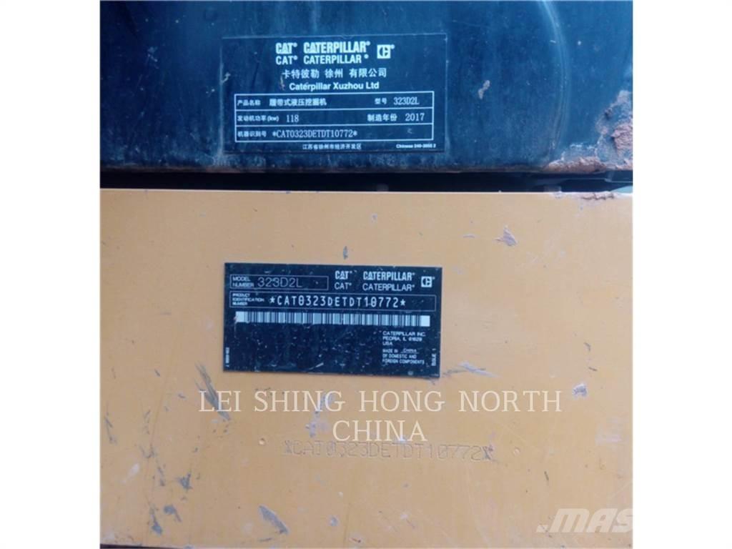 CAT 323D2L Kāpurķēžu ekskavatori
