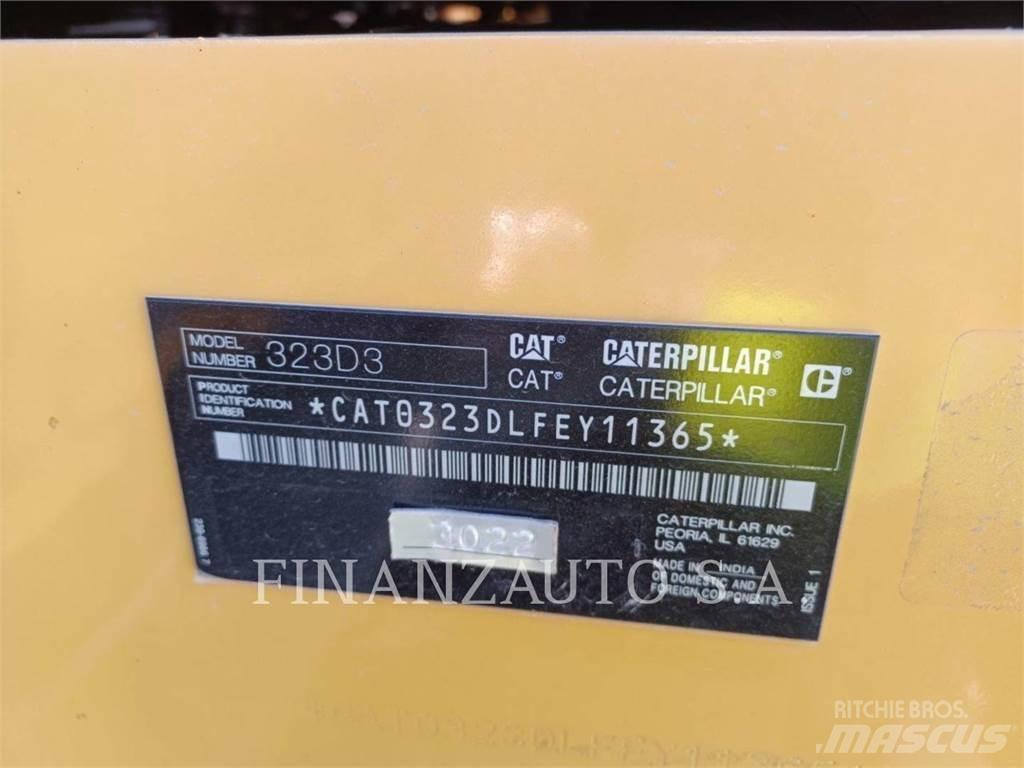 CAT 323DLN Kāpurķēžu ekskavatori