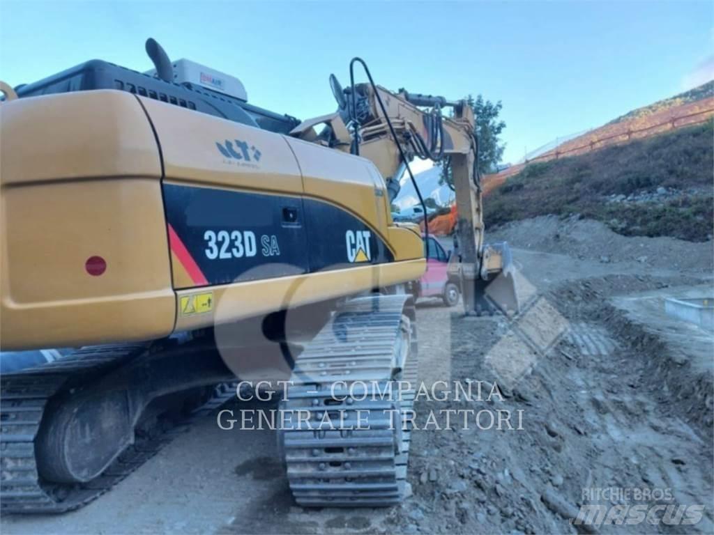 CAT 323DSA Kāpurķēžu ekskavatori