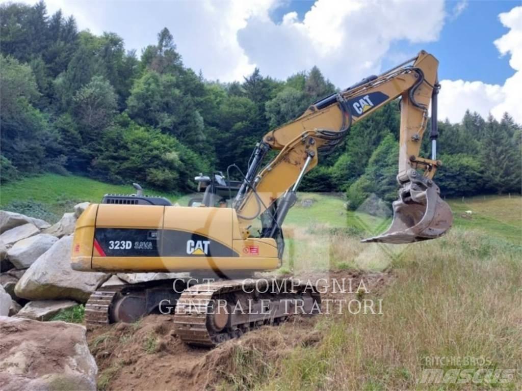 CAT 323DSA Kāpurķēžu ekskavatori