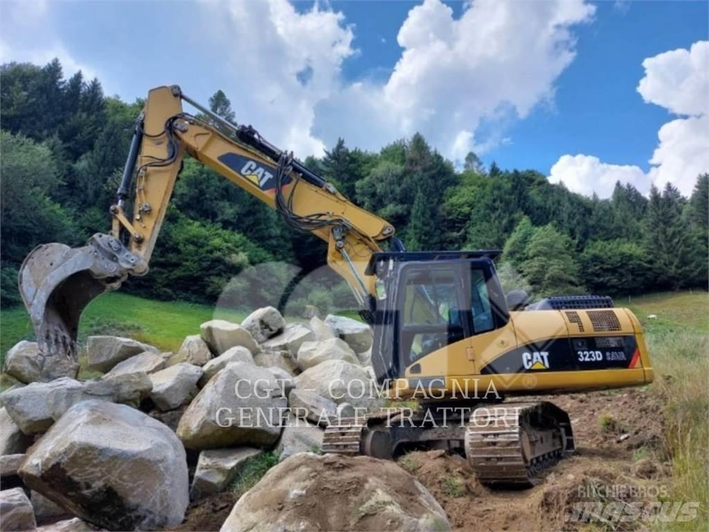 CAT 323DSA Kāpurķēžu ekskavatori