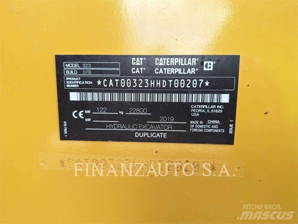 CAT 323E Kāpurķēžu ekskavatori