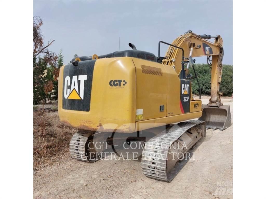 CAT 323F Kāpurķēžu ekskavatori