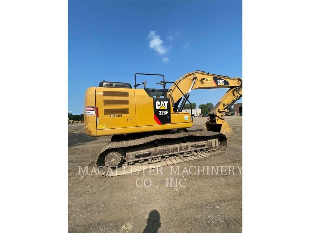 CAT 323FL Kāpurķēžu ekskavatori