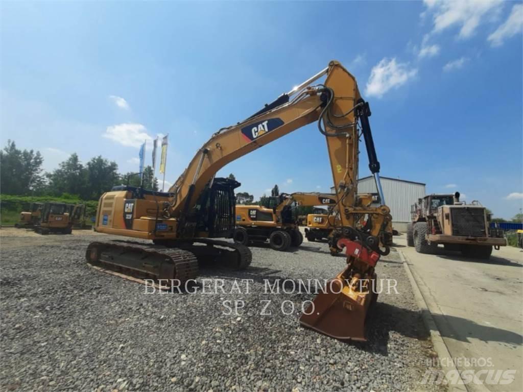 CAT 323FL Kāpurķēžu ekskavatori