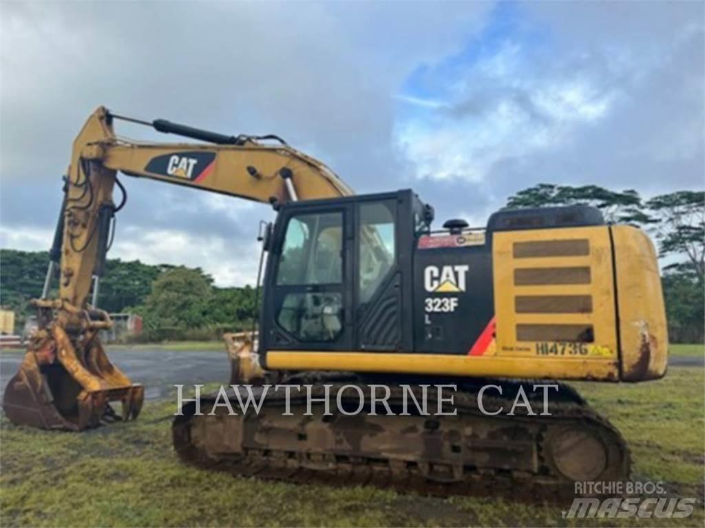 CAT 323FL Kāpurķēžu ekskavatori