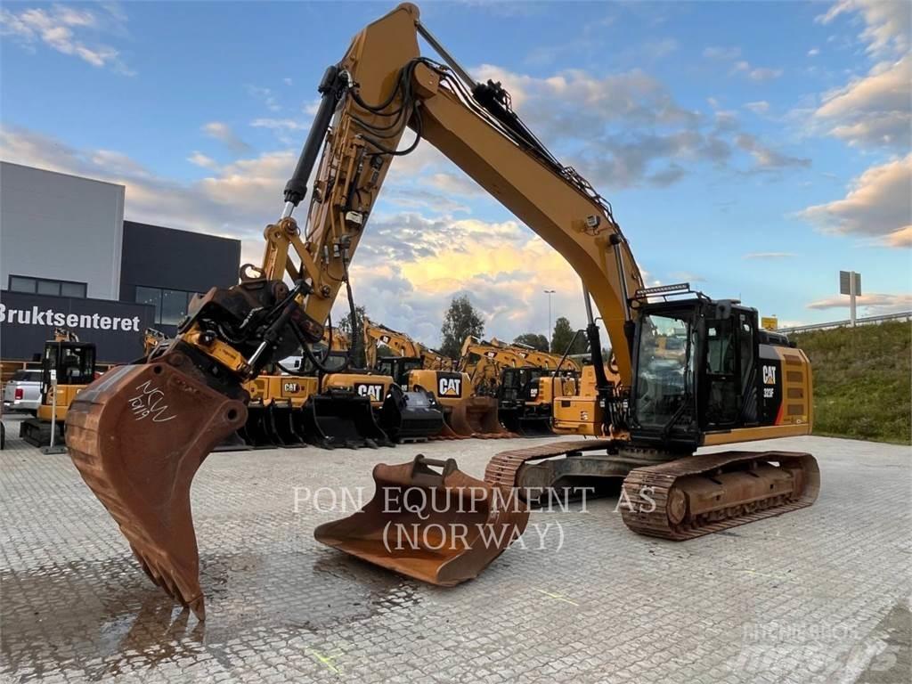 CAT 323FL Kāpurķēžu ekskavatori