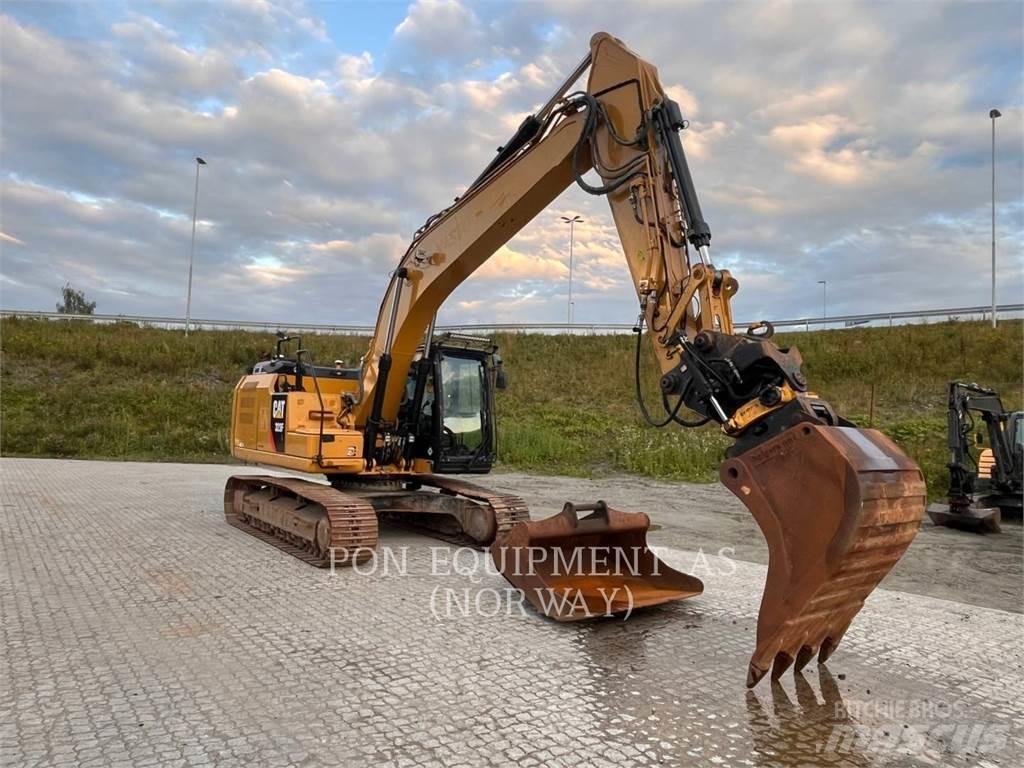 CAT 323FL Kāpurķēžu ekskavatori