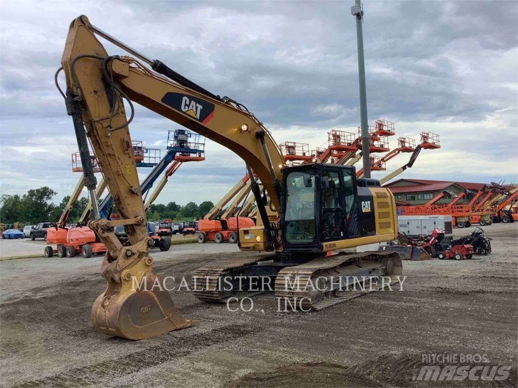 CAT 323FL Kāpurķēžu ekskavatori