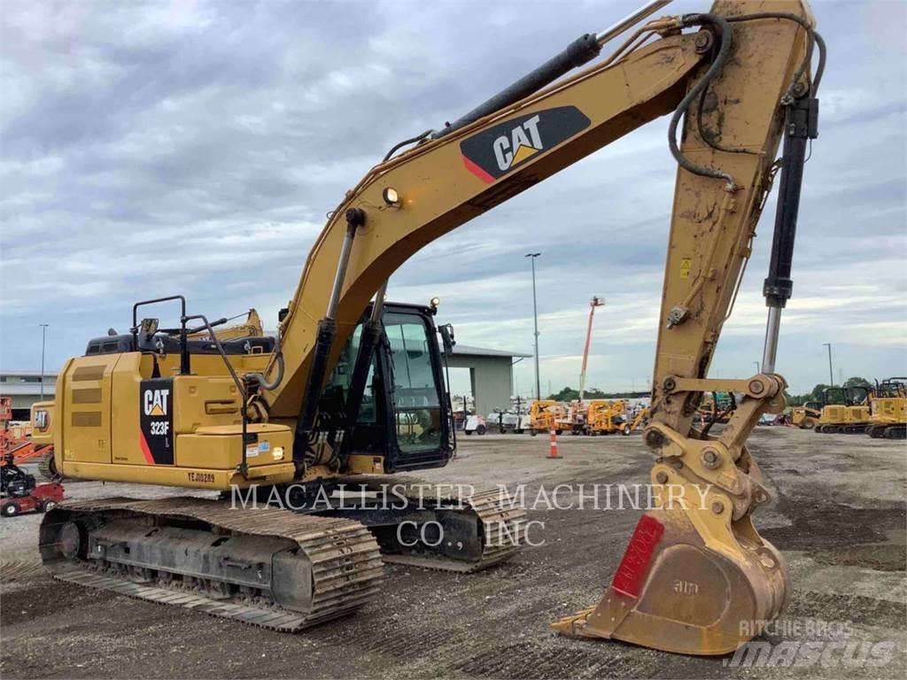 CAT 323FL Kāpurķēžu ekskavatori