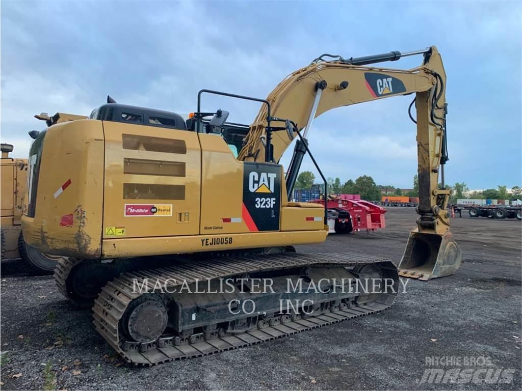 CAT 323FL Kāpurķēžu ekskavatori
